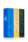 COLOUR ME Azure/Gold/Dark Green 50ml EDP Triple Pack