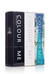 COLOUR ME Black/White/AbstractArt 50ml EDP Triple Gift Set