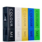 COLOUR ME Black/White/Gold/Azure/Volt 50ml EDP Quin Pack