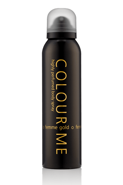 Colour Me Femme Gold 150ml Body Spray