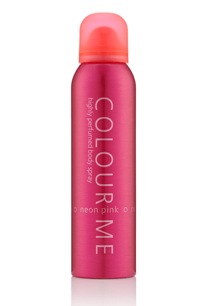 Colour Me Neon Pink 150ml Body Spray