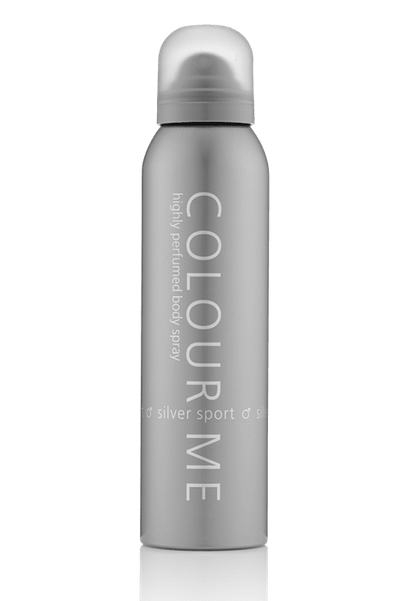 Colour Me Silver Sport 150ml Body Spray