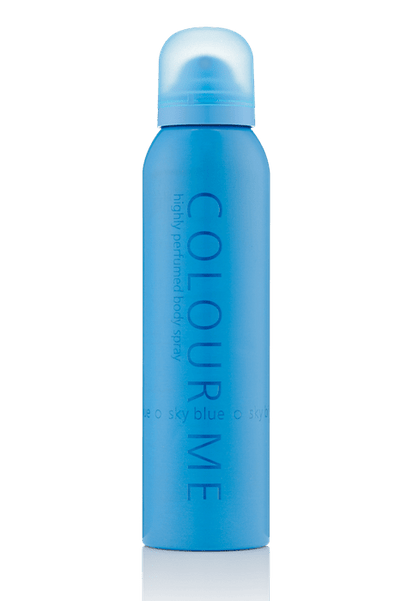 Colour Me Sky Blue 150ml Body Spray
