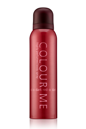 Colour Me Dark Red 150ml Body Spray