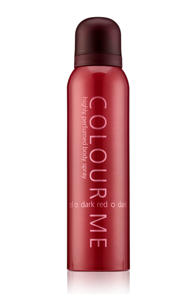 Colour Me Dark Red 150ml Body Spray