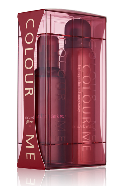 Colour Me Dark Red Gift Set
