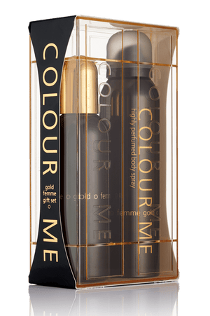 Colour Me Femme Gold Gift Set