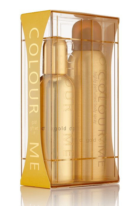 Colour Me Homme Gold Gift Set