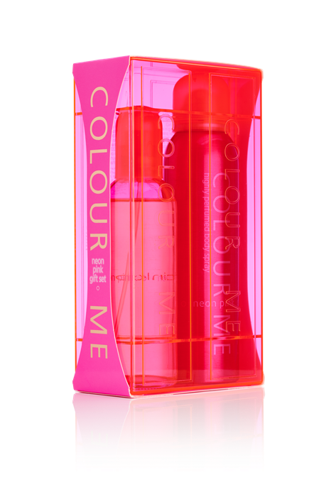 Colour Me Neon Pink Gift Set