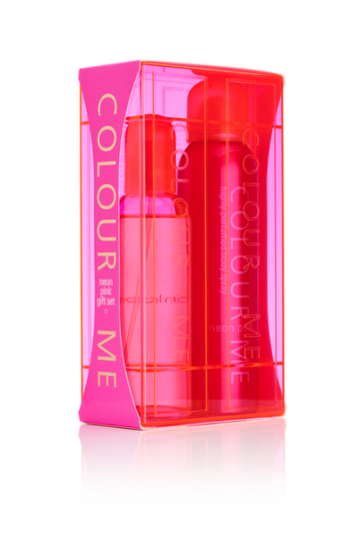Colour Me Neon Pink Gift Set