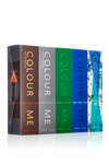 COLOUR ME Oud/SilverSport/Green/Blue/AbstractArt 50ml EDP Quin Pack