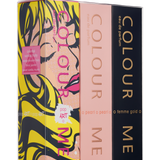 COLOUR ME Pop Art/Pearl/Femme Gold 50ml EDP Triple Gift Set