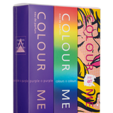 COLOUR ME Purple/Colours/PopArt 50ml EDP Triple Gift Set