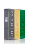 COLOUR ME Silver Sport/Gold Homme/Green Triple Gift Set