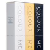 COLOUR ME White/Gold/Black Triple Gift Set
