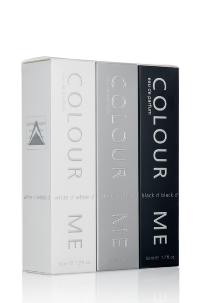 COLOUR ME White/Silver/Black 50ml EDP Triple Pack